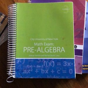 Pre algebra math exam third edition